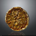 Delicious Freshly Baked Meat Lovers Pizza with Melted Cheese Pepperoni and Golden Crust