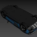 Blue Audi R8 Sports Car With Sleek Modern Exterior And Sporty Design