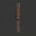 Essential Wooden Clothespin With Metal Spring For Household Drying Clothes