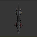 Detailed Cybernetic Robotic Dog with Mechanical Gears and Metallic Body