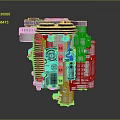 Engine Racing Engine Racing Engine Car Engine Car Engine Modern Vehicle 3d model