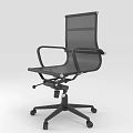 Ergonomic Office Chair With Mesh Back Adjustable Height Armrests And Rolling Casters