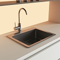 Sink wash basin vegetable basin 3d model