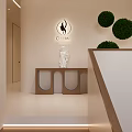 Modern Hair And Beauty Salon Interior With Styling Stations Comfortable Seats And Greenery