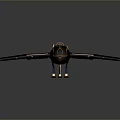Advanced Cosmic Spacecraft With Neon Honeycomb Wings And Futuristic Design For Interstellar Exploration
