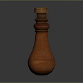 Handcrafted Terracotta Jar With Orange Brown Body Intricate Carved Patterns And Wooden Lid