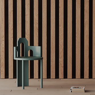 Modern Dining Chair 3d model