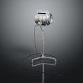 Retro Lighting Movie Light Spotlight 3d model