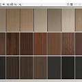 Various Wooden Wall Panels With Different Wood Grain And Color Options For Interior