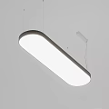 Modern Pendant Light With Sleek Aluminum Frame And White LED Illumination For Contemporary Interior