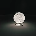 Modern table lamp net red light 3d model