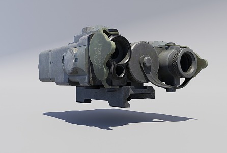 laser device 3d model