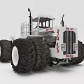 Big Bud 640 24 White Heavy Duty Functional Tractor With Large Tires