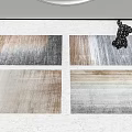 Modern Square Carpet Carpet Combo 3d model