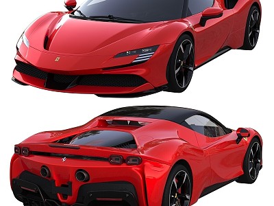 Ferrari SF90 Stradale 3d model