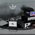 Adidas Superstar Photo Spot With Logo Display And Shoe Booth Design