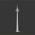 signal tower science fiction signal tower science fiction communication tower communication tower science fiction equipment science fiction facilities science fiction architecture 3d model