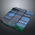 Tracks Cartoon Tracks Animation Tracks Railways Realistic Railways 3d model