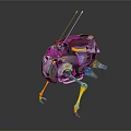 Modern Robot Toys 3d model
