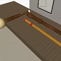 Musical Instruments Flute Hulusi 3d model