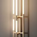 Modern Floor Lamps Featuring Marble Bases Spherical Lights And Striped Designs