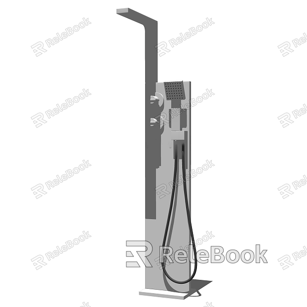 Modern shower faucet model