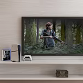 PS5slim PS5 game console entertainment host 3d model