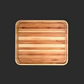 Natural Wooden Cutting Board Essential Kitchen Tool For Food Preparation Chopping Tasks