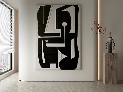 decorative painting 3d model