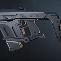 Weapon submachine gun 3d model