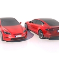 Hyundai Tesla 3d model