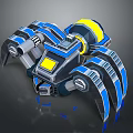 Modern robot spider robot mecha spider sci-fi spider 3d model