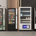 Modern Vending Machine Beverage Vending Machine Vending Machine 3d model