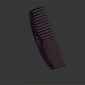 Stylish Purple KENT Comb With Fine Teeth And Ergonomic Handle Design