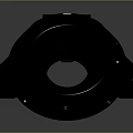 Modern controller aircraft handle console submarine compartment 3d model