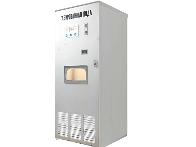 Industrial Thermal Chamber Equipment With Temperature Control Panel And Vents 3d model