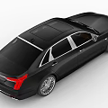 2022 Cadillac CT6 without interior 3d model