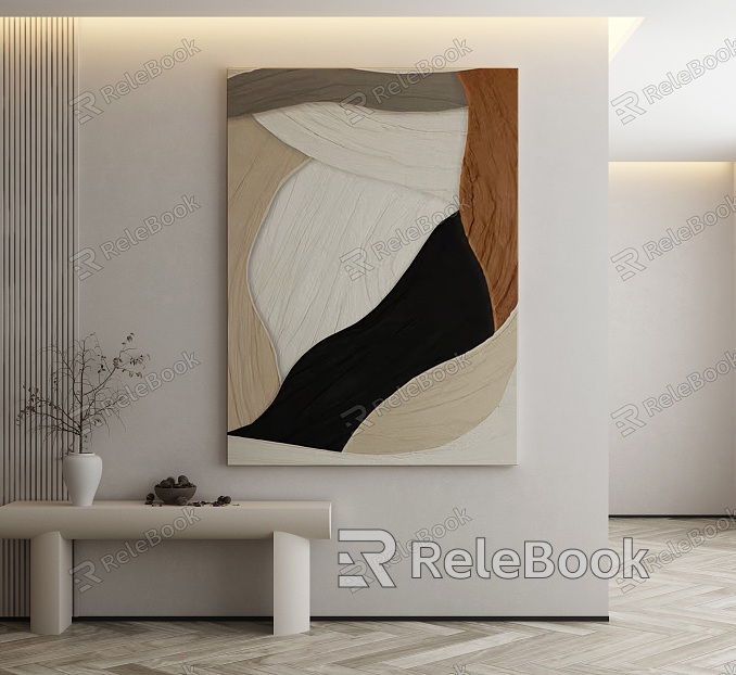 modern abstract painting decorative painting model