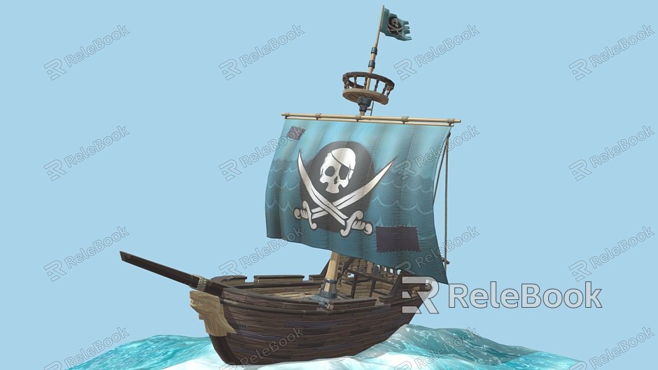 Classic Pirate Ship model