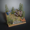 Game Environment Game Scene Fairy Tale Scene Fairy Tale Magic Scene Magic Item Fantasy Scene 3d model
