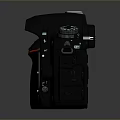 Nikon D850 Digital SLR Camera Featuring Black Body And Red Accent Details