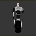 Industrial Robot Single Wheel Robot Double Wheel Robot Assistant Small Robot 3d model