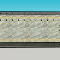 Modern lamp combination 3d model