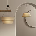 The ancient chandelier combination 3d model