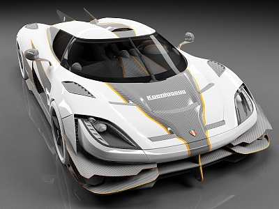 Koenigsegg Super sports car Car Racing Luxury Car model