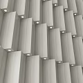 Modern background wall modeling wall 3d model