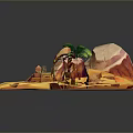Game Environment Game Scene Fairy Tale Scene Fairy Tale Magic Scene Magic Item Fantasy Scene 3d model