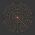 Black Marble Sphere Component With Surface Cracks And Marble Texture Background