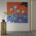 decorative painting 3d model