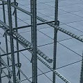 Essential Steel Bar Reinforcement Mesh Construction Component For Building Structures In Construction Projects